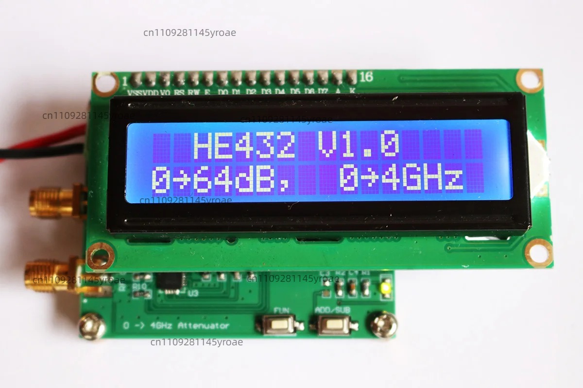 Test Instruments - Atenuator Sinyal RF Digital 0-4GHz 0~-63DB