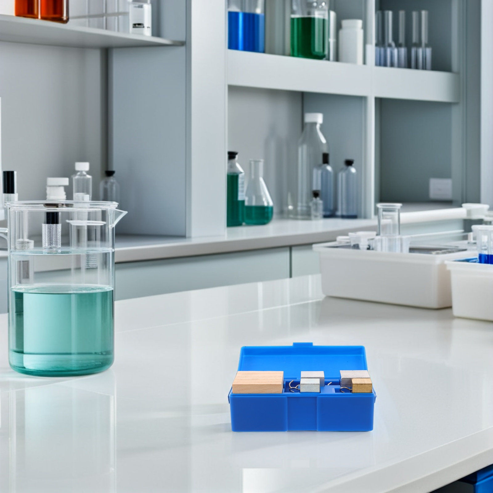 1 Set Kubus dengan Berbagai Je - Lab Equipment ulasan dan harga