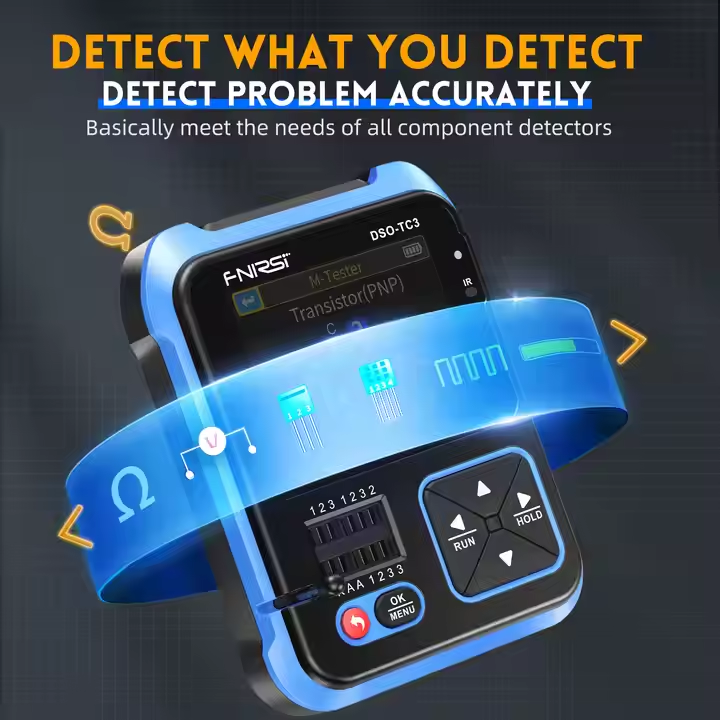 FNIRSI DSO-TC3 Mini Osiloskop  - Fnirsi Digital Oscilloscope Handheld ulasan dan harga
