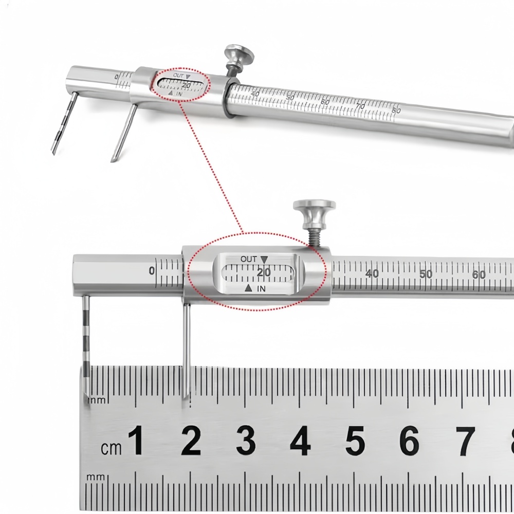 1 Buah Penggaris Pengukur Impl - Test Instruments ulasan dan harga
